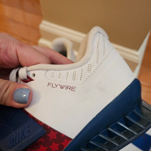 Nike Romaleos 3 Americana Team Red White Gym Blue - Picture 4 of 13